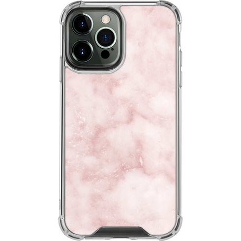 Blush Marble iPhone 13 Pro Max Clear Case